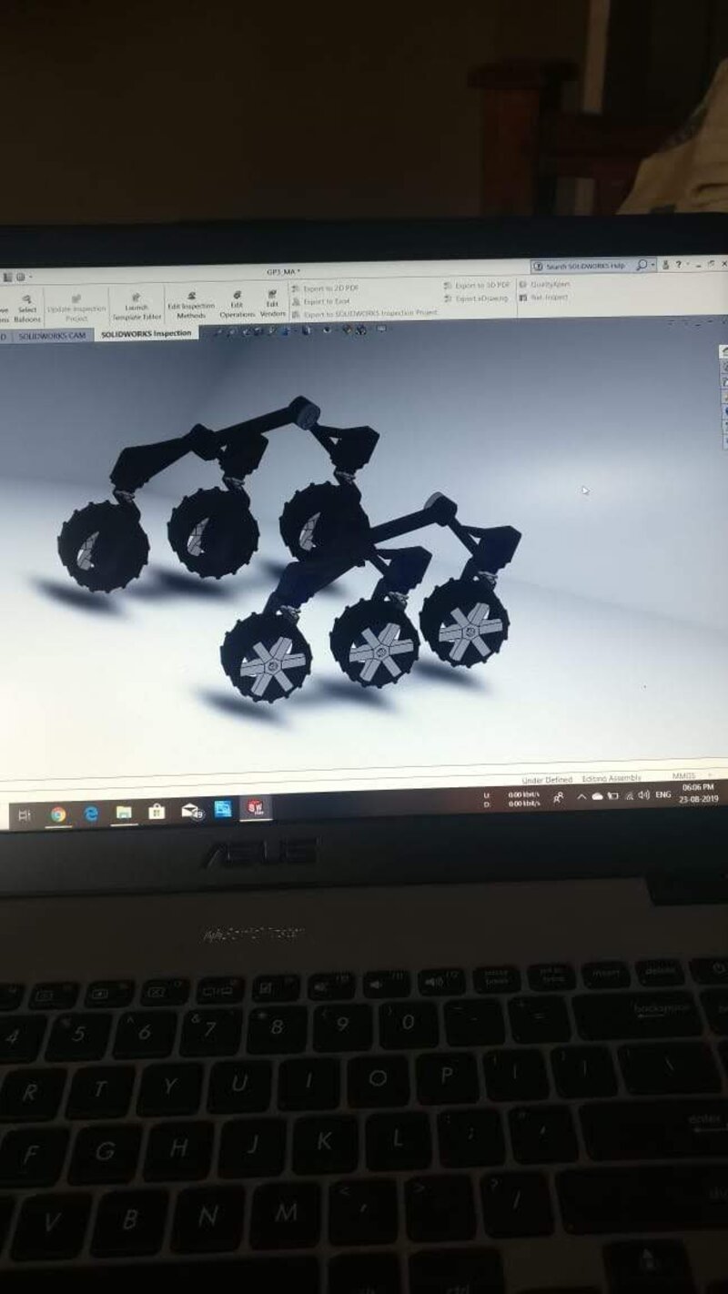 SolidWorks CAD model